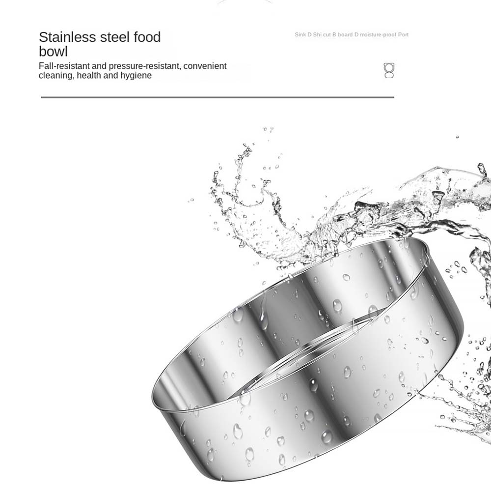 Personalized Raised Pet Bowl Cat Feeder Dog Bowl With Water Bottle