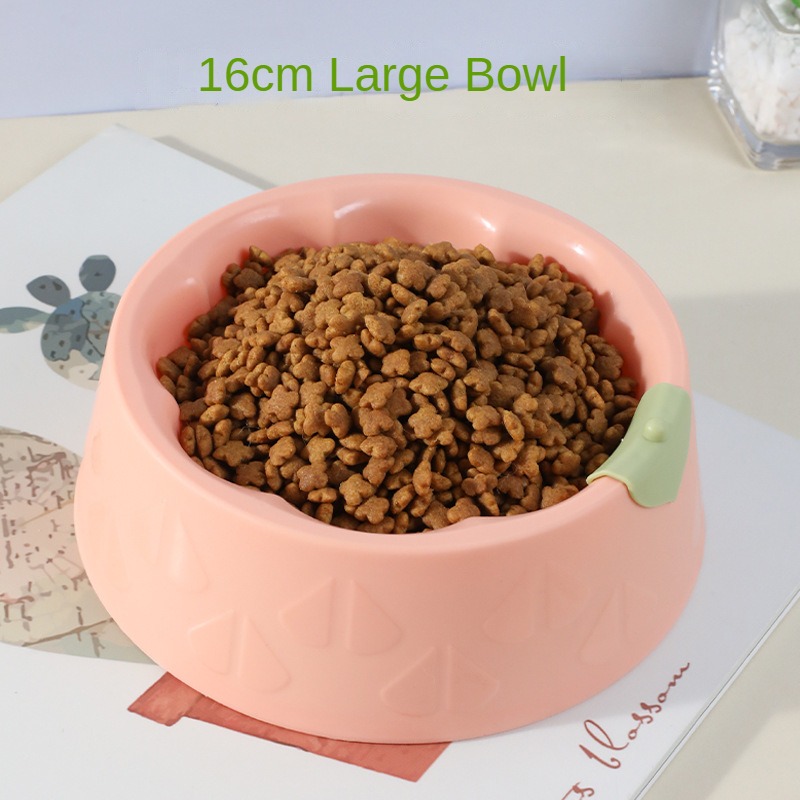 Cute Plastic Flower Feeder Bowl for Cat, Dog, Small Pets