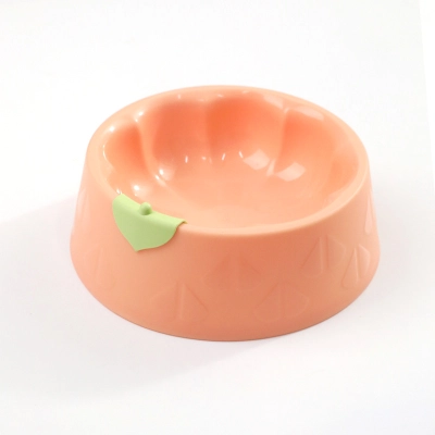 Cute Plastic Flower Feeder Bowl for Cat, Dog, Small Pets 01