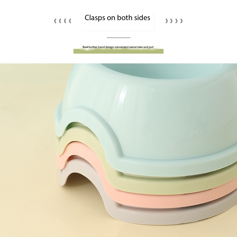 Dog Feeder Bowl No Spill With Water Bottle for Cat, Dog, Small Pet