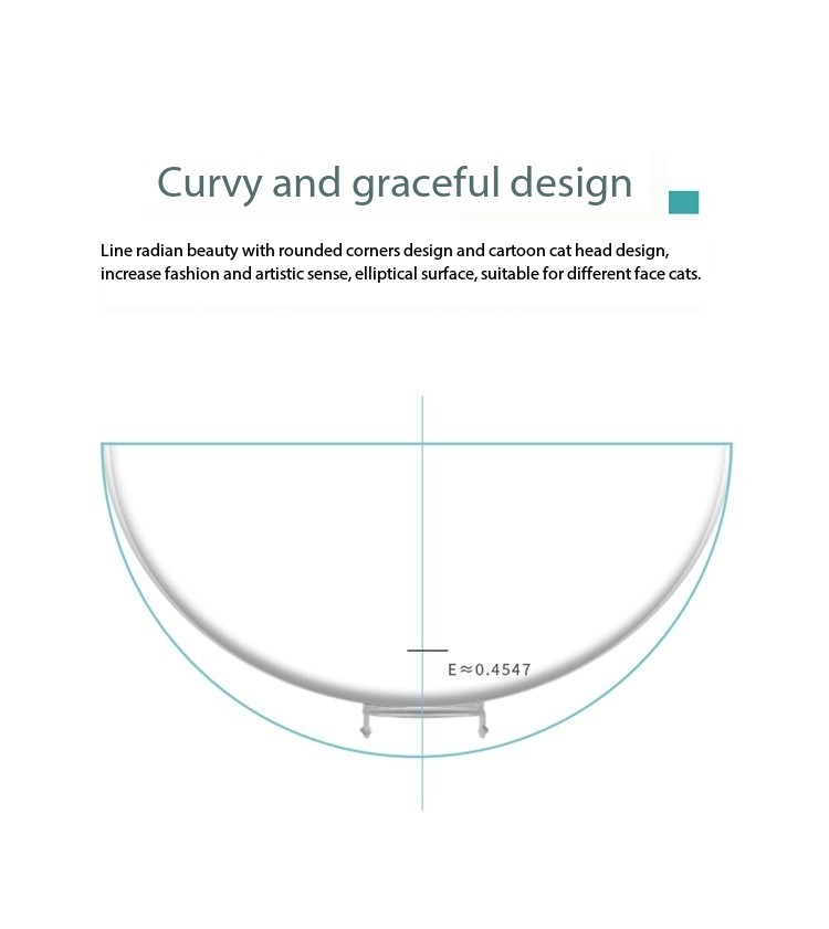 Elevated Double Feeder Bowl for Cat Dog