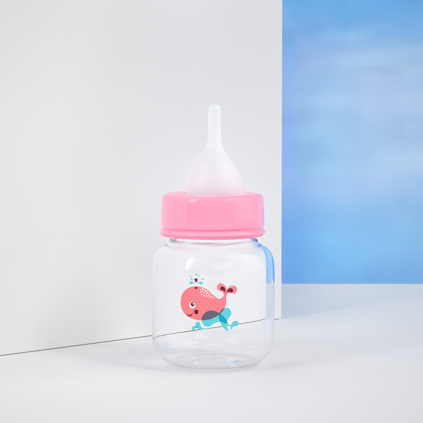 Nursing Feeding Bottle for Kitten, Puppy, Newborn, Hamster, Puppy, Dog