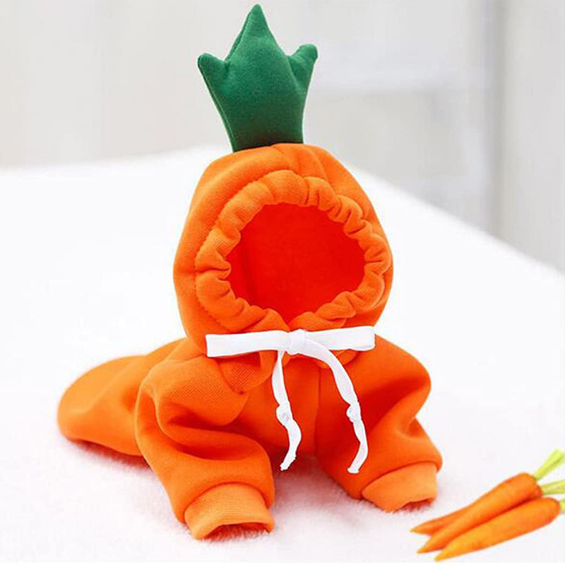 Pet Clothes Fruit-Shaped Small Sized Dogs Autumn and Winter Bright Hoodie
