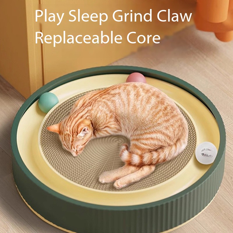 Best interactive Cat Scratch Board With Cat Ball Toy