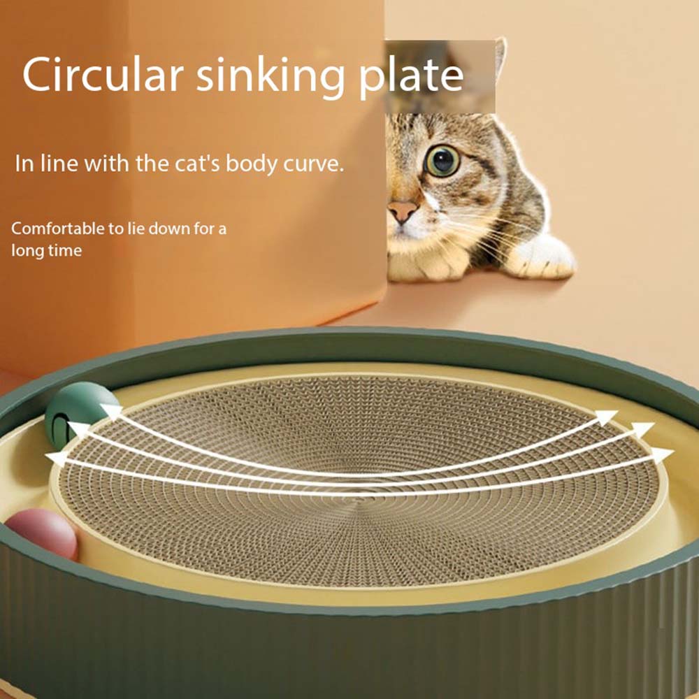 Best interactive Cat Scratch Board With Cat Ball Toy