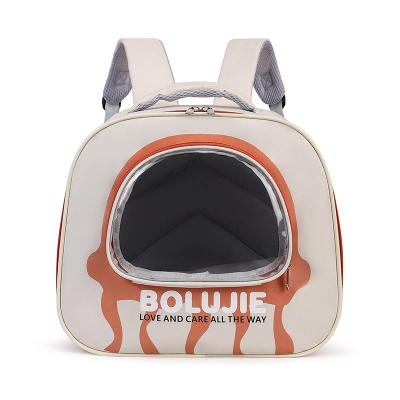 Bubble Soft Cat Carrier Backpack With Breathable Mesh For Large Cat 01