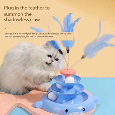 Best Interactive Cat Toys With Play Ball 02