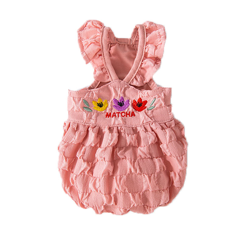 Cute Pet Fairy Cat Thin Suspender Two-Leg Clothes Suitable for Spring