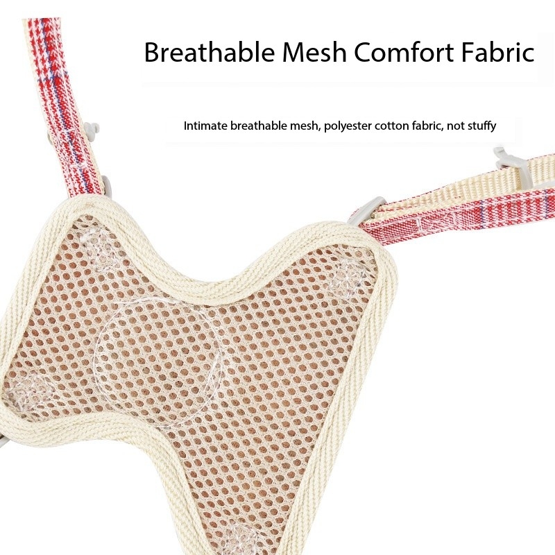 Cute and Sturdy Adjustable Plaid Print Pet Leash for Cats and Puppies