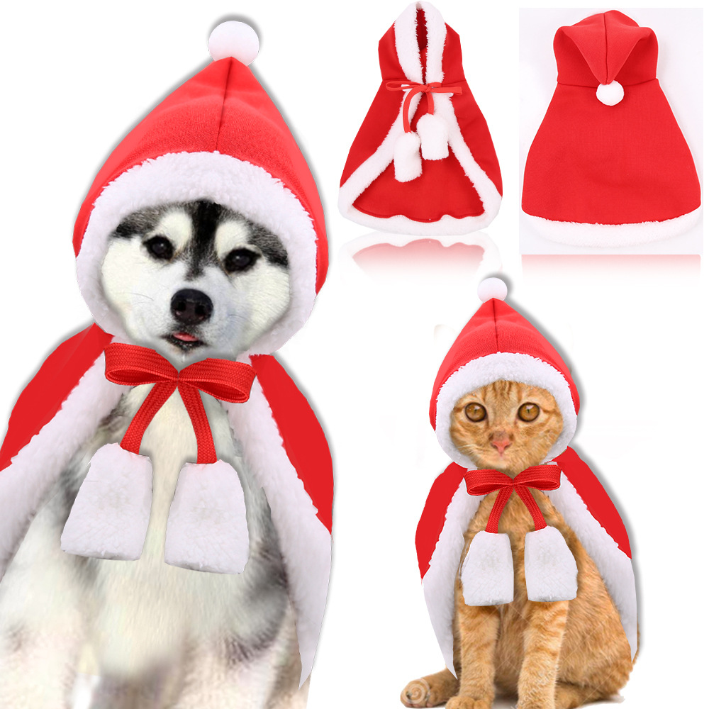 Fashion Cute Winter Christmas Dog Clothes Coat for Dogs, Cats, Puppies