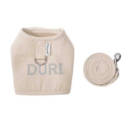 Velcro Tightly Stitched Solid Color Reflective Cat Harness Straps 01