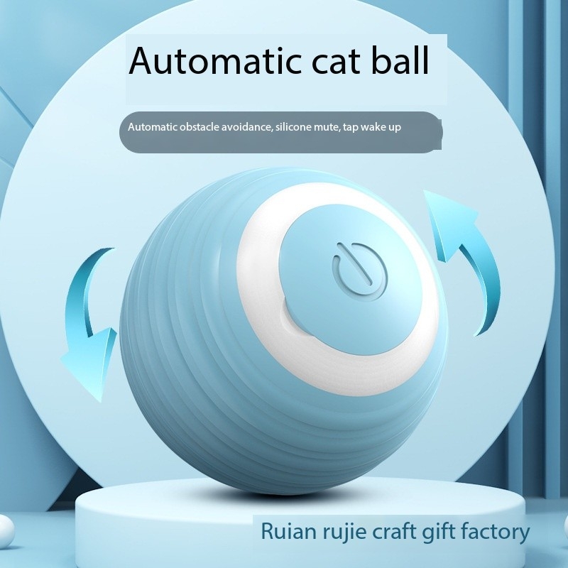 Smart New Automatic Electric Rolling Ball Toy Pet Cat Toy