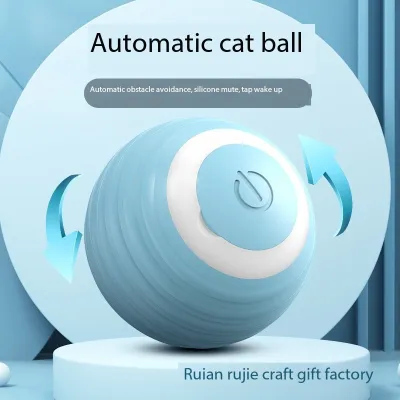 Smart New Automatic Electric Rolling Ball Toy Pet Cat Toy 02