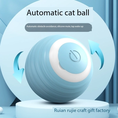Smart New Automatic Electric Rolling Ball Toy Pet Cat Toy 02