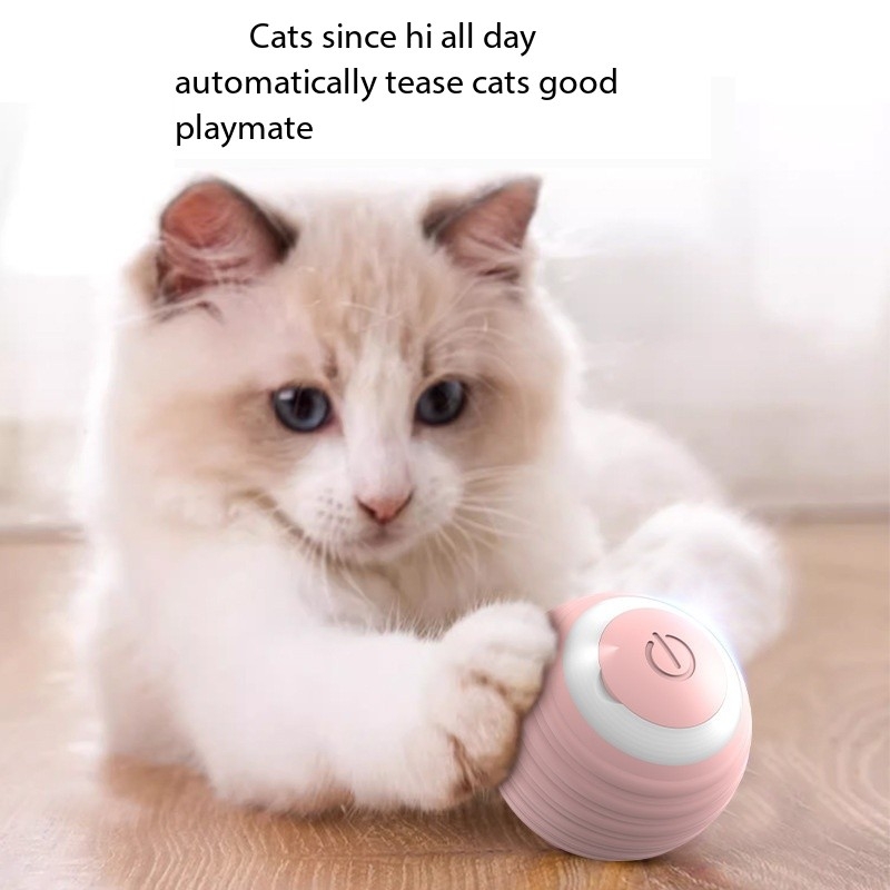 Smart New Automatic Electric Rolling Ball Toy Pet Cat Toy