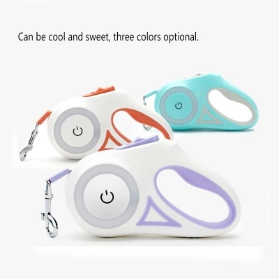 Best Fasion Light up Dog Leash for a Dog in Night 01