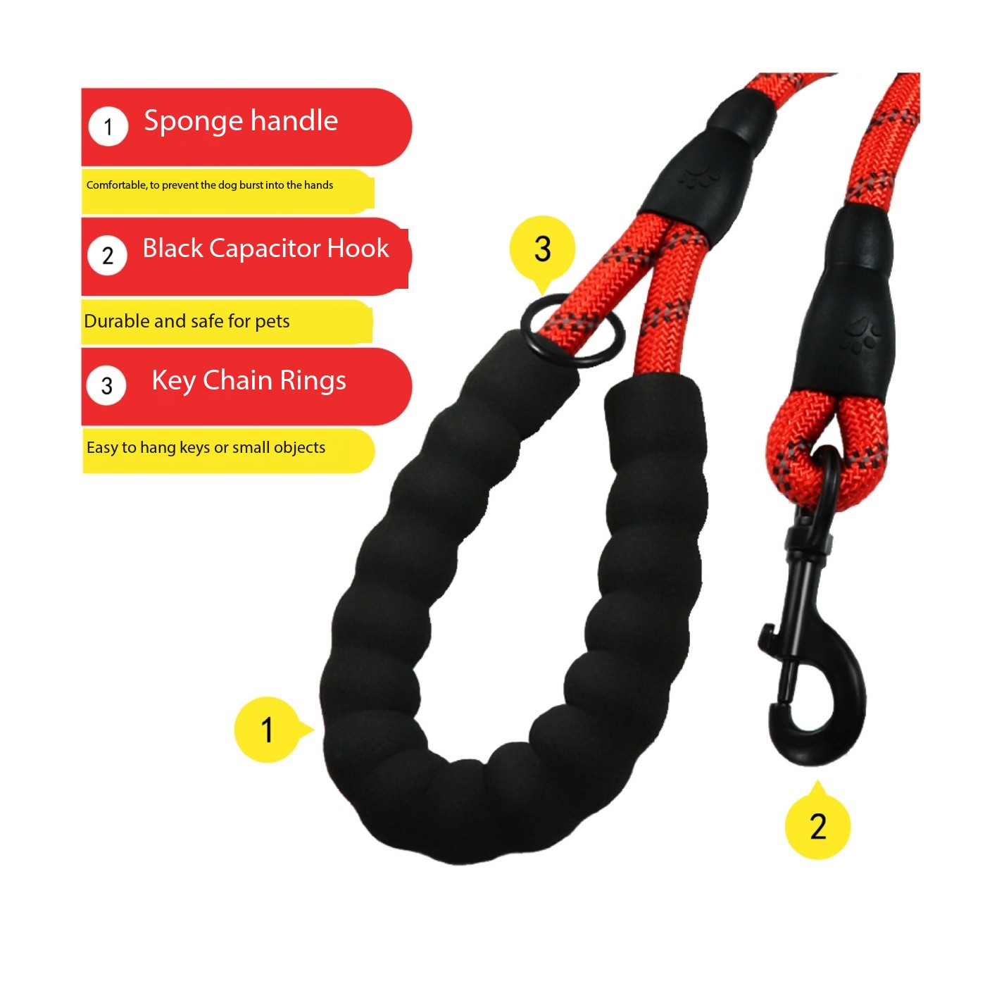 Reflective Best Dog Leash Dog and Leash for a Dog