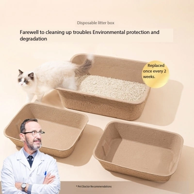 Travel Litter Box Disposable Large Litter Box 02