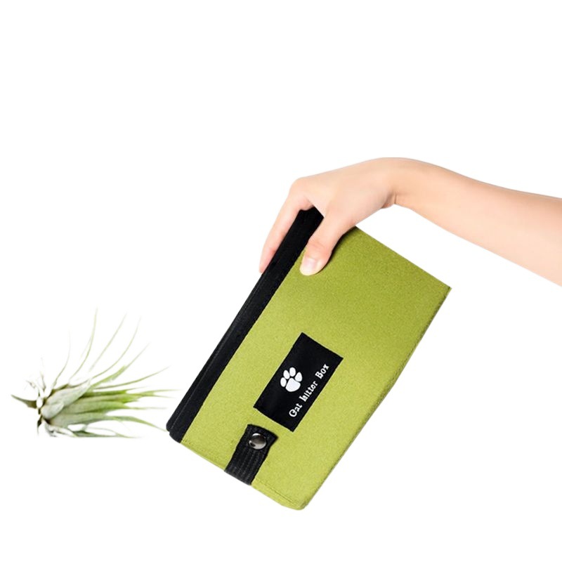 Travel Litter Box Portable Top Entry Litter Box