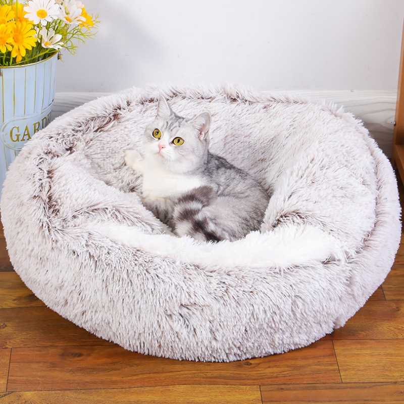 Factory Wholesale Hot Selling Luxury Soft Plush Washable Pet Cat and Dog Kennel