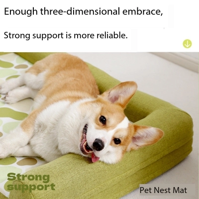 Wholesale Pet Sofa Four Seasons Removable Washable Cat and Dog Cushions 02