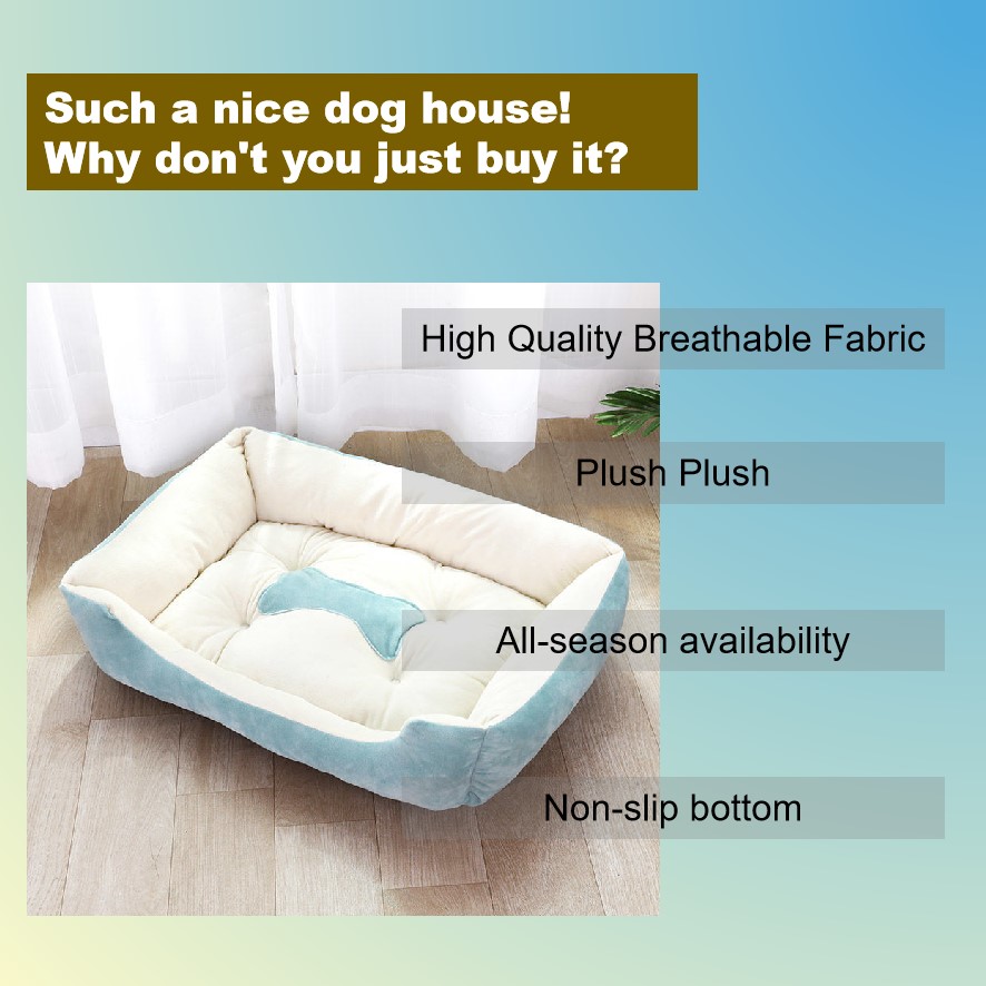 Luxury Best Washable Dog Bed for Small Medium Large Cats Dogs Puppy