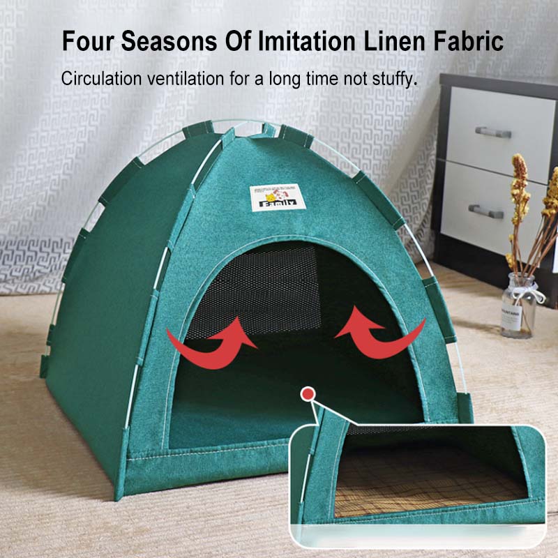 Best Elevated Puppy Dog Bed Dog Tent for Small Medium Large Dogs, Cats and Puppy