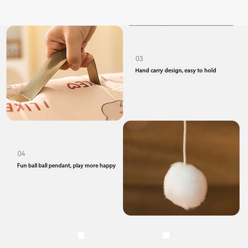 Large Outdoor Cozy Cave Dog Bed for Small Medium Large Dogs Cats and Puppy