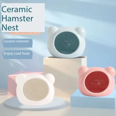 Cute Fashion Ceramic Hamster Nest Bed for Summer 02