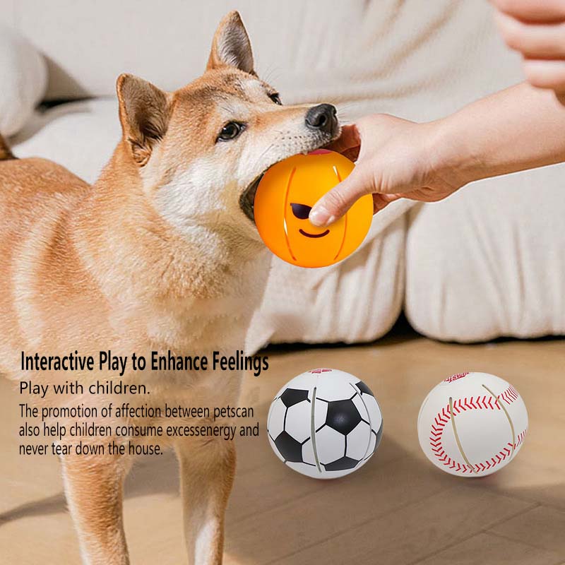 Funny Interactive Dog Toy Tennis Ball Toy Dog Toys Dog Soccer Ball Toy for Dogs, Puppy