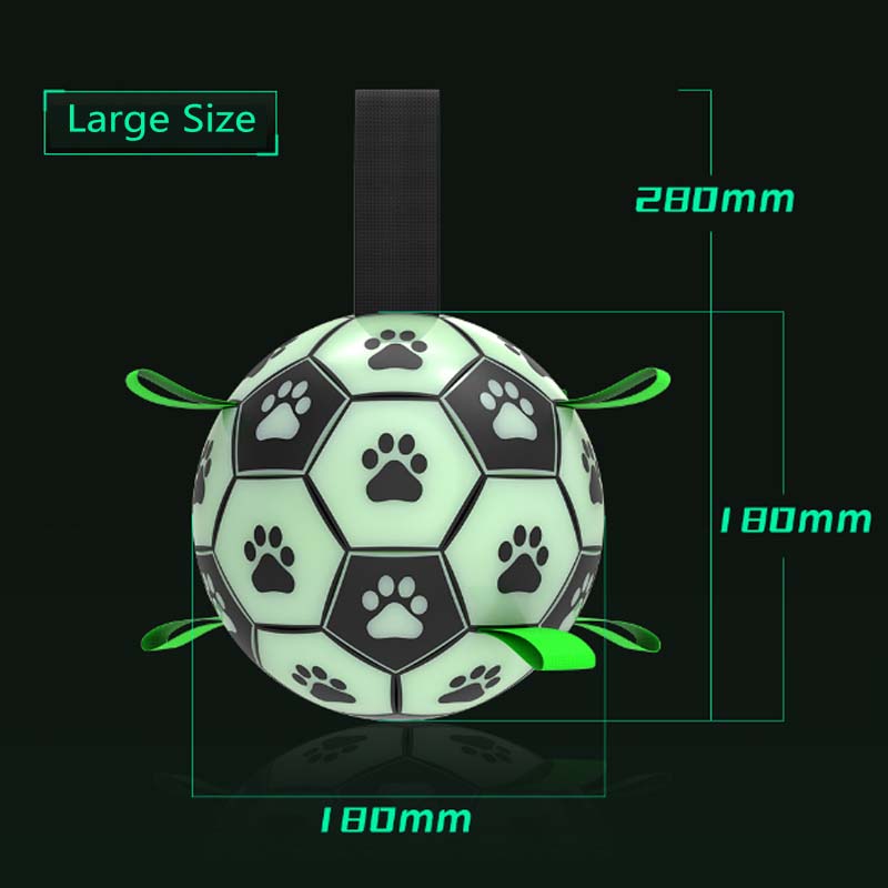 Lighted Interactive Pet Ball Pet Toy Dog Soccer Ball Dog Toy for Puppy, Dogs