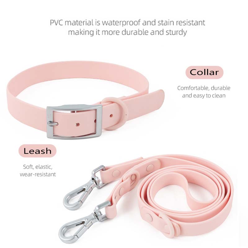 Large Dog Collar Harness and Leash Set for Small Medium Large Dogs and Cats