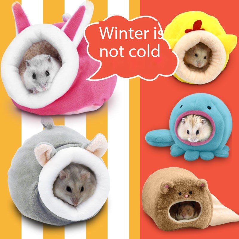 Top Sale Cute Hamster Nest Best for Hamsters, Parrots, Sugar Gliders, Squirrels, Flower Rats, Climbing Pets