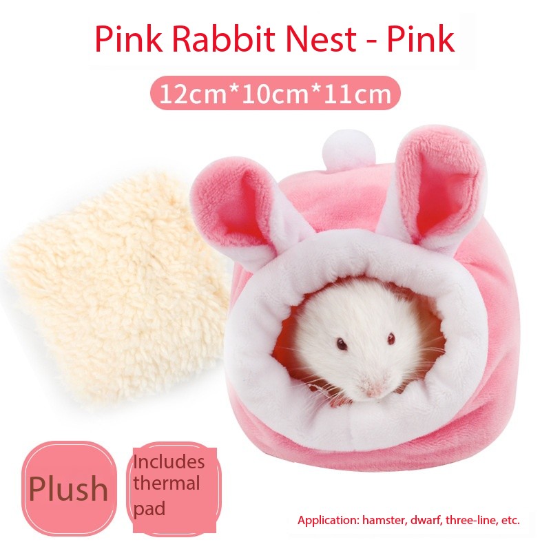 Top Sale Cute Hamster Nest Best for Hamsters, Parrots, Sugar Gliders, Squirrels, Flower Rats, Climbing Pets