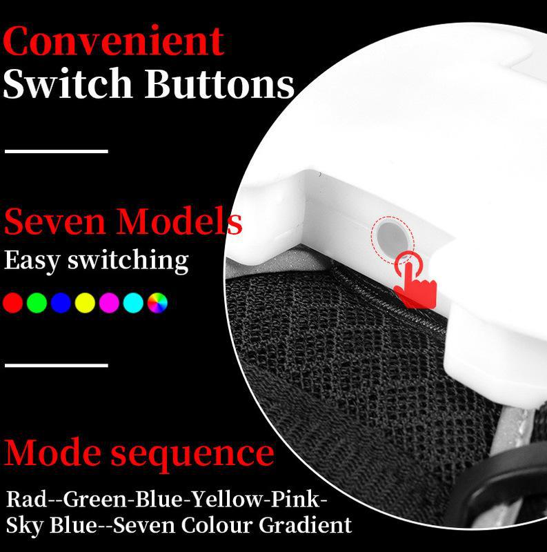 Best Reflective Rated Light up Dog Harness for Small Medium Large Dogs