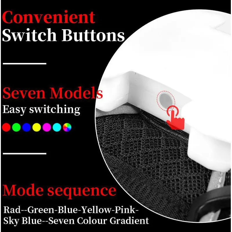 Best Reflective Rated Light up Dog Harness for Small Medium Large Dogs