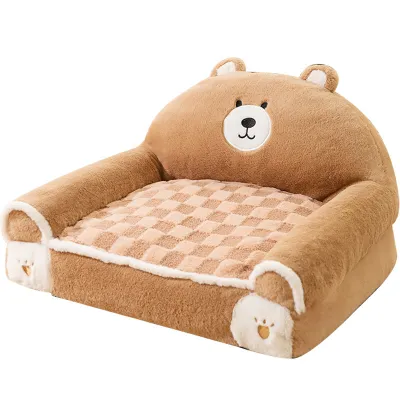 Soft Large Dog Sofa Dog Sofa Couch Dog Sofa Bed for Small Medium Large Dogs Cats 01