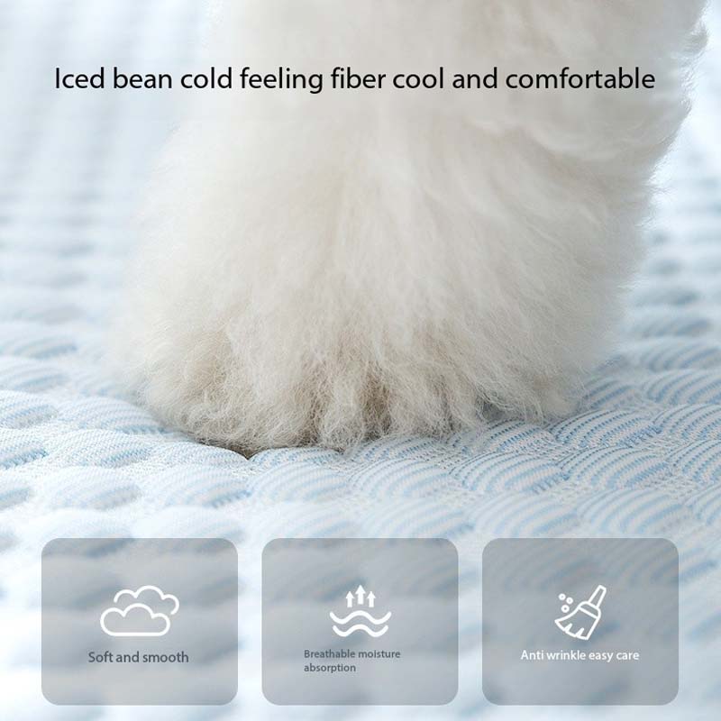 Cooling Puppy Pet Bed Undestroyable Dog Mat for Dog, Puppy and Cat