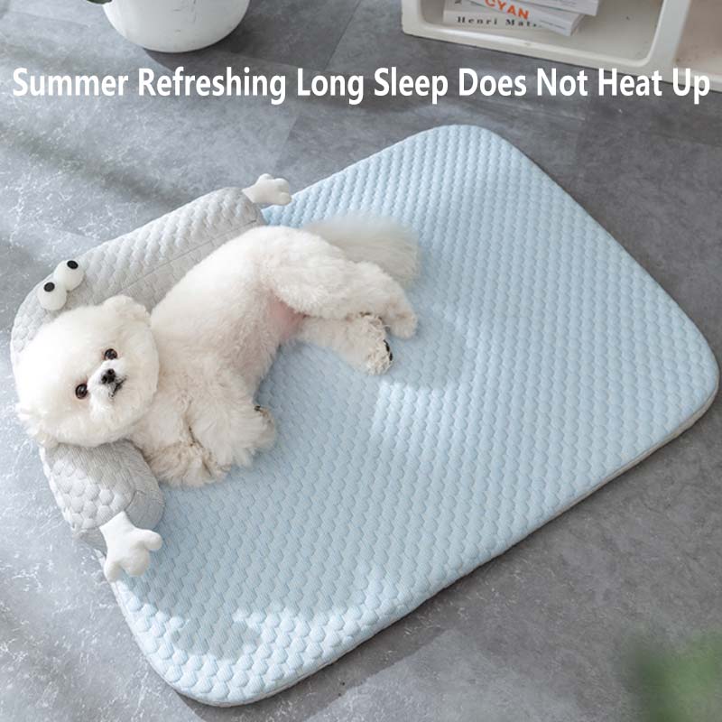 Cooling Puppy Pet Bed Undestroyable Dog Mat for Dog, Puppy and Cat