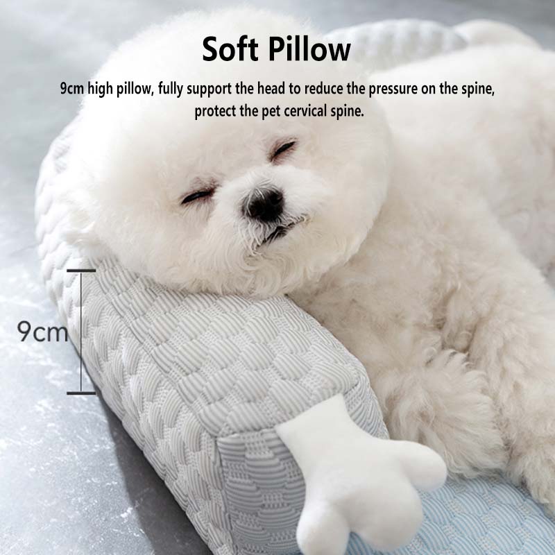 Cooling Puppy Pet Bed Undestroyable Dog Mat for Dog, Puppy and Cat