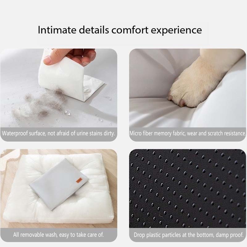 Waterproof Undestroyable Dog Bed, Pet Pad for Puppy, Dog and Cat