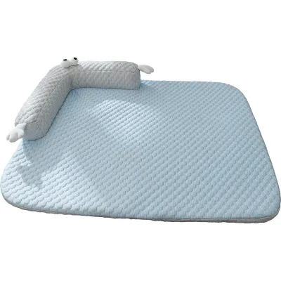 Cooling Puppy Pet Bed Undestroyable Dog Mat for Dog, Puppy and Cat 01