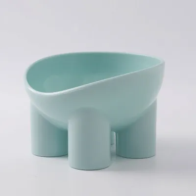 Raised Dog Bowls Dog Feeder Ceramic Pet Bowl with 3-legs for Cat and Dog 02