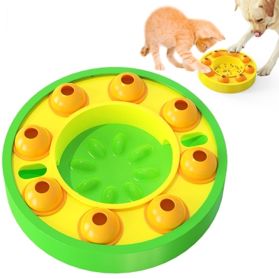 Wholesale Pet Cat and Dog Tray Education and Training Leakage Food Toy 02