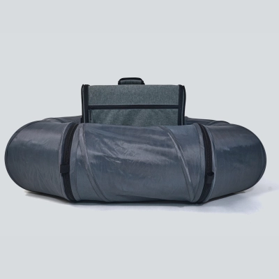 Cat Dog Travel Tunnel Bag Gray 02