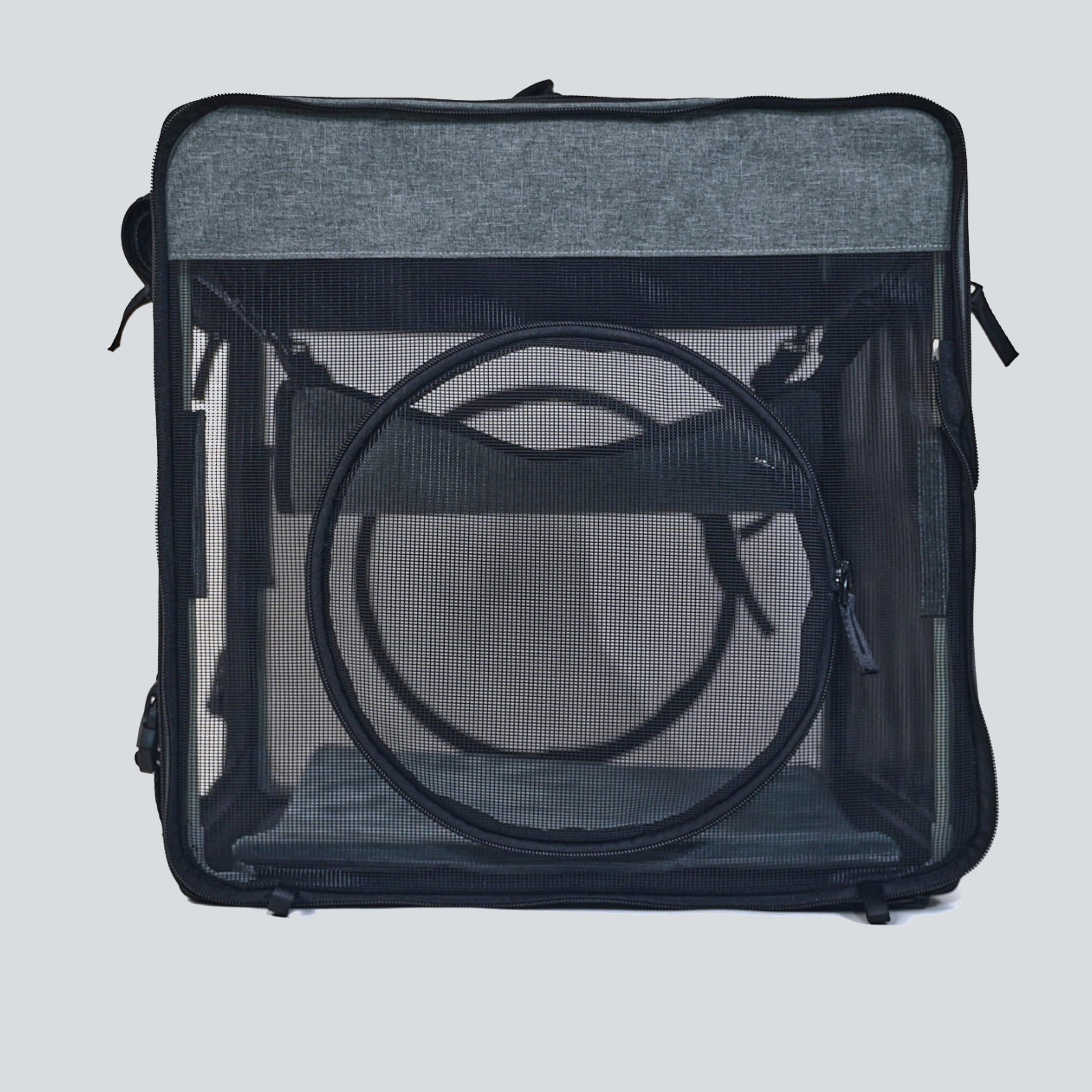 Cat Dog Travel Tunnel Bag Gray