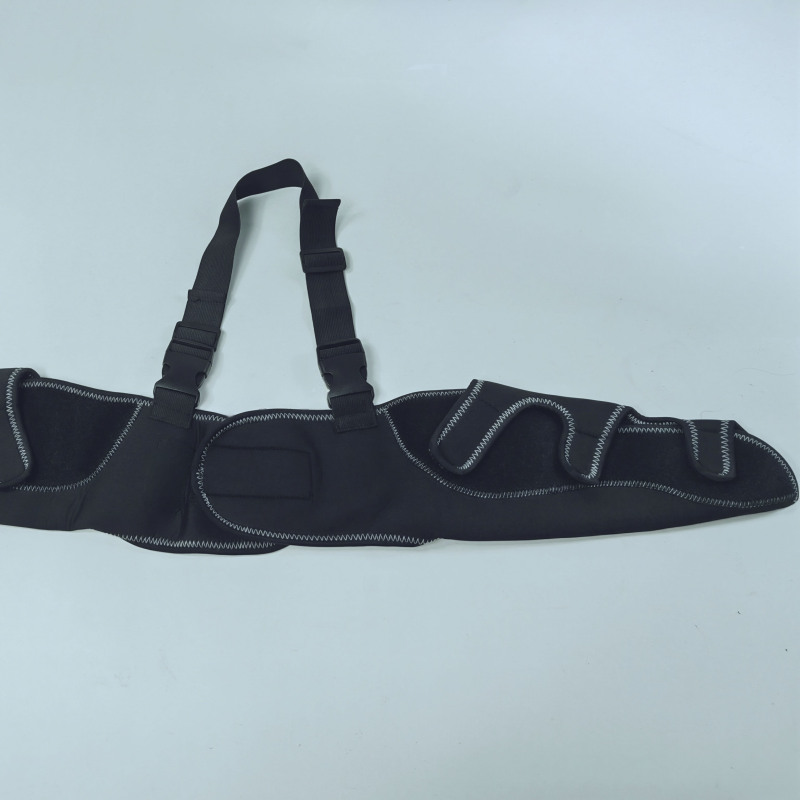 Classic Dog Hind Leg Arthritis Brace Black