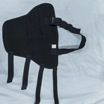 Classic Dog Single Rear Leg Brace Red 02