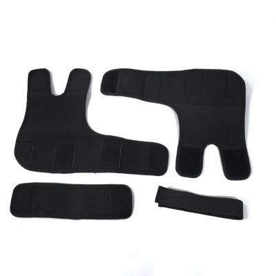 Reflective and Supportive Strips Dog Front Leg Arthritis Brace Blue 02