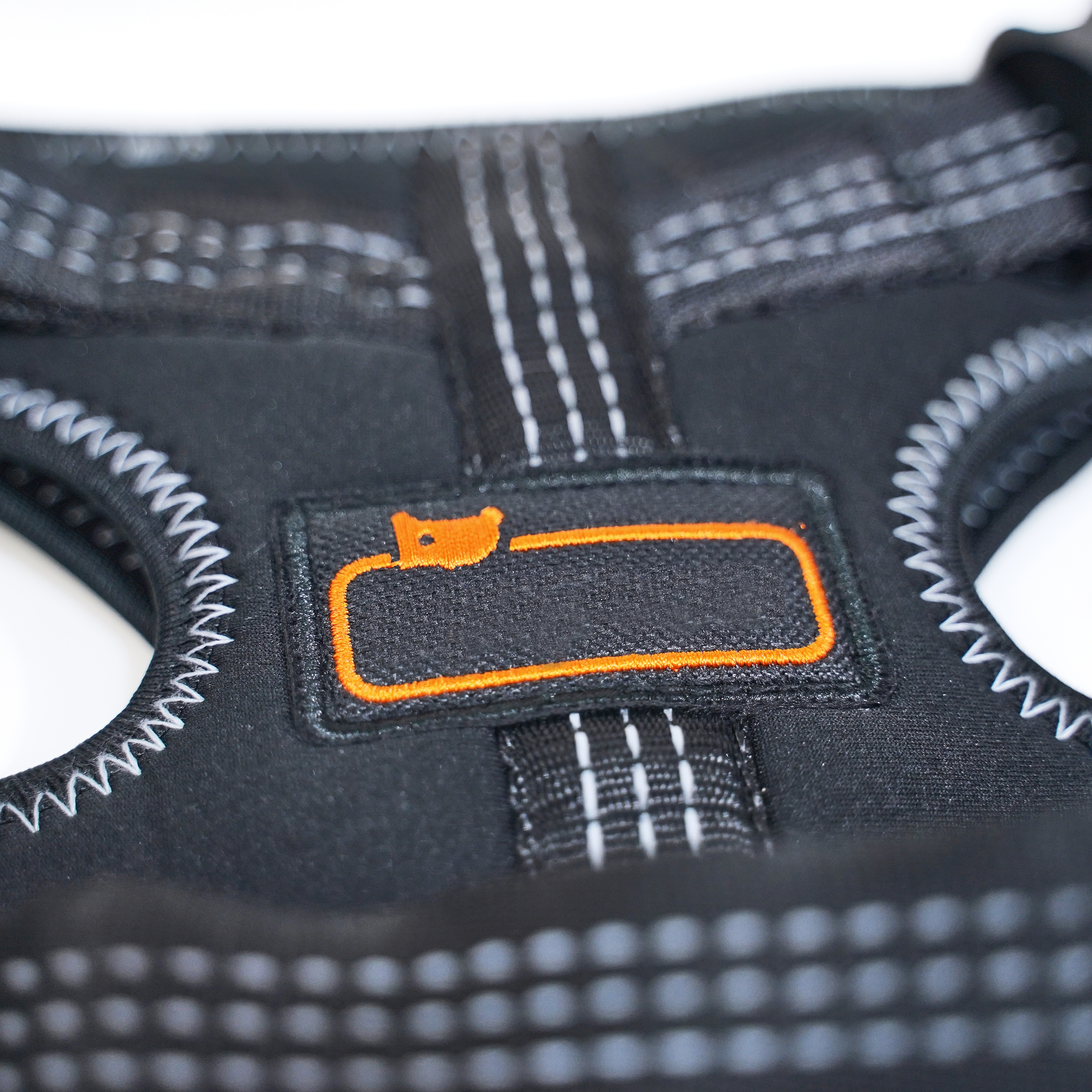 Classic Upgrade Dog Knee Brace with Hinge Black